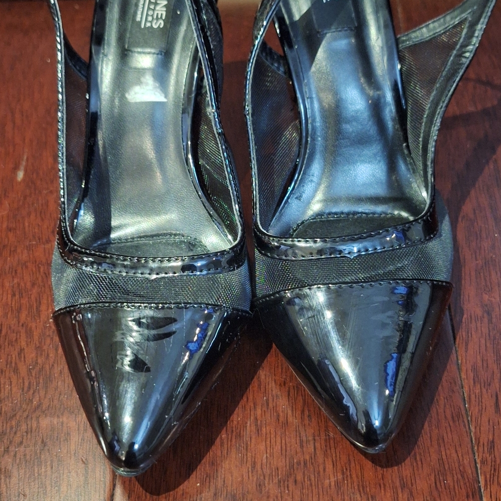 Jones New York Black Patent Heels